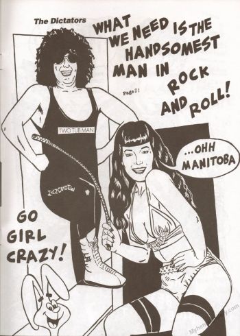 Cover of Betty Page Punk Comix 2